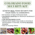 Colorado Food Security Kit